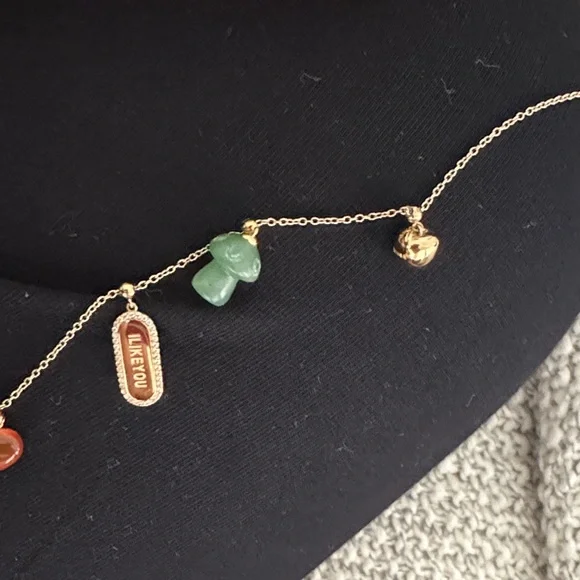 PdePaola Gold Charm Necklace - Picture 3 of 7